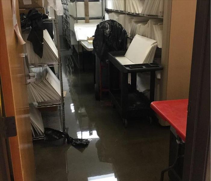 Water in File Room